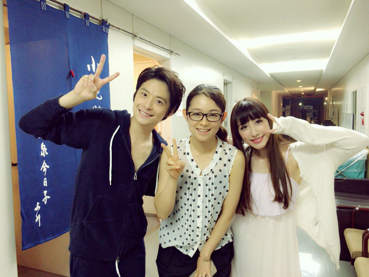 玉置成実 マチネ公演ご観劇下さった皆様お昼から素晴らしい盛り上がりをありがとうございました 感謝です なんと藤澤恵麻ちゃんが来てくれました ラブ コンぶりやー ﾟ ﾟ D ﾟ ﾟ 嬉しい 大好き 大谷とリサとのぶちゃんやー