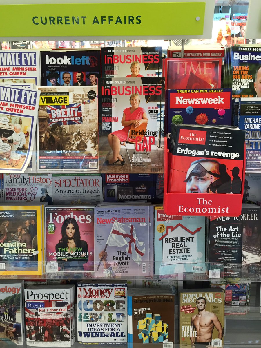Great to see the #mustread <a href="/InBUSINESSIre/">InBUSINESS Ireland</a> on the #currentaffairs shelves of <a href="/easons/">Eason</a> #Oconnellstreet #Dublin
