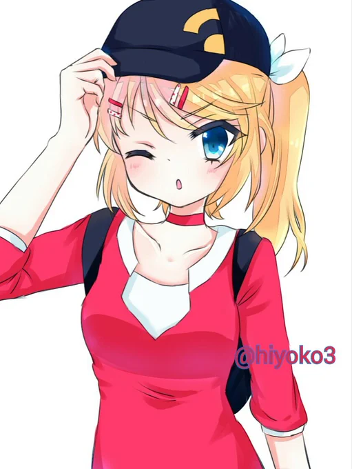 りんちゃんGO描けた( ・∇・)