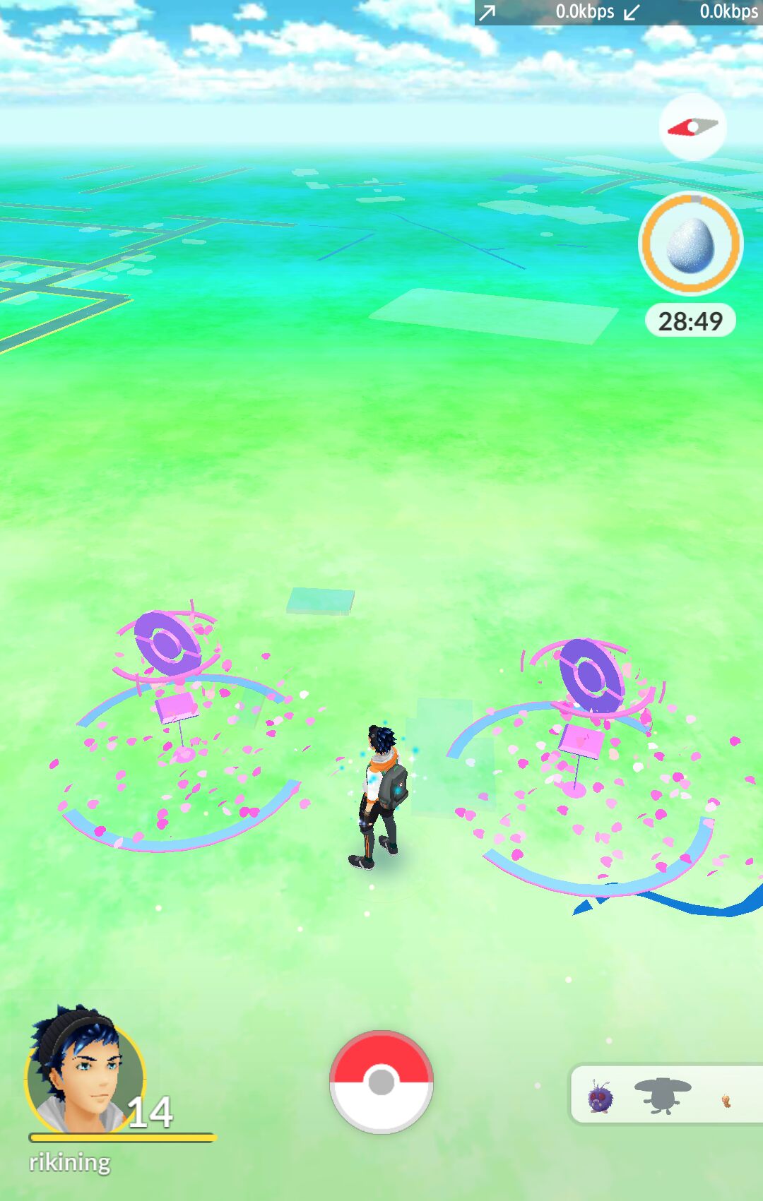 Twitter এ りき 長久手にポケストップ３ヵ所同時に触れる場所がありました 鶴舞公園や白川公園に匹敵 ポケモンgo 長久手 せせらぎの径 T Co 6orzdslptg ট ইট র