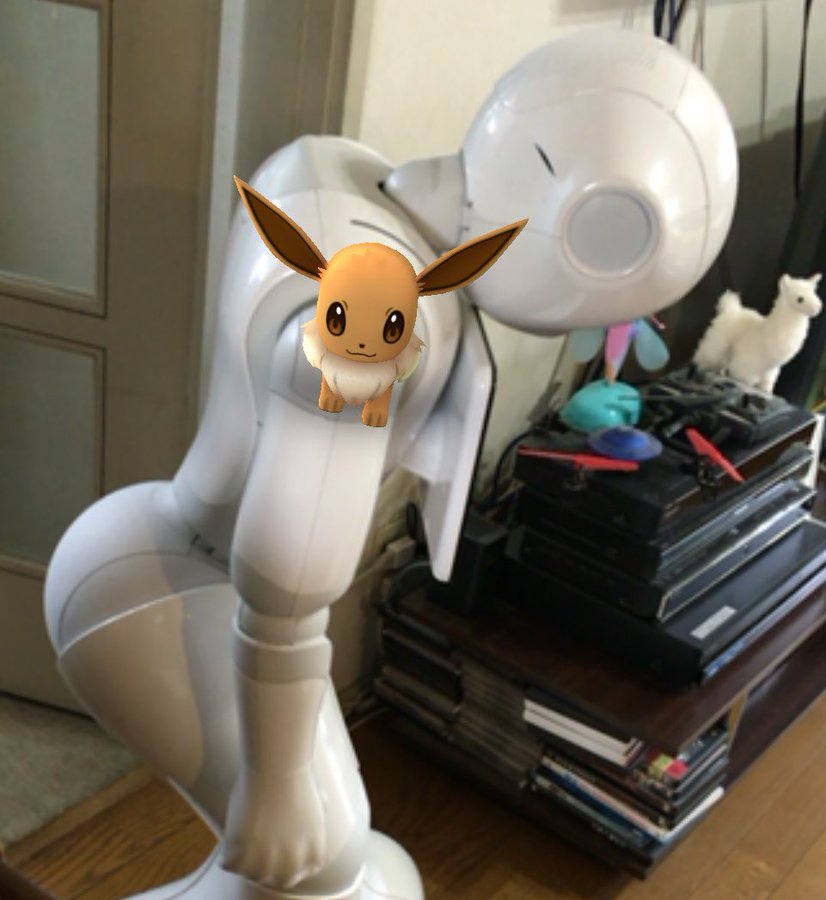 ポケモンgo 相棒ポケモンの情報が公開 イーブイは肩に乗り カビゴンはデカいので背後に