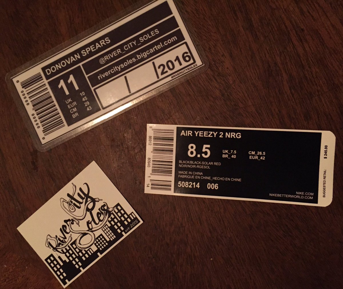 air yeezy 2 box