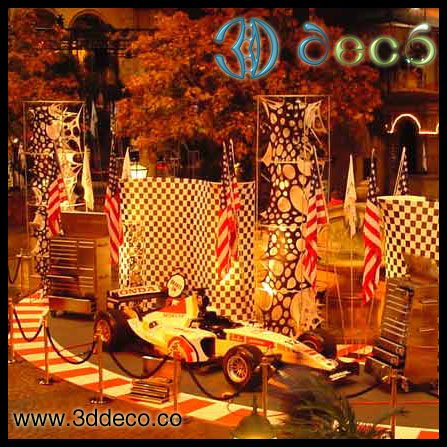 Formula 1 Curvy screens #events #event #decor #F1 #eventtrends