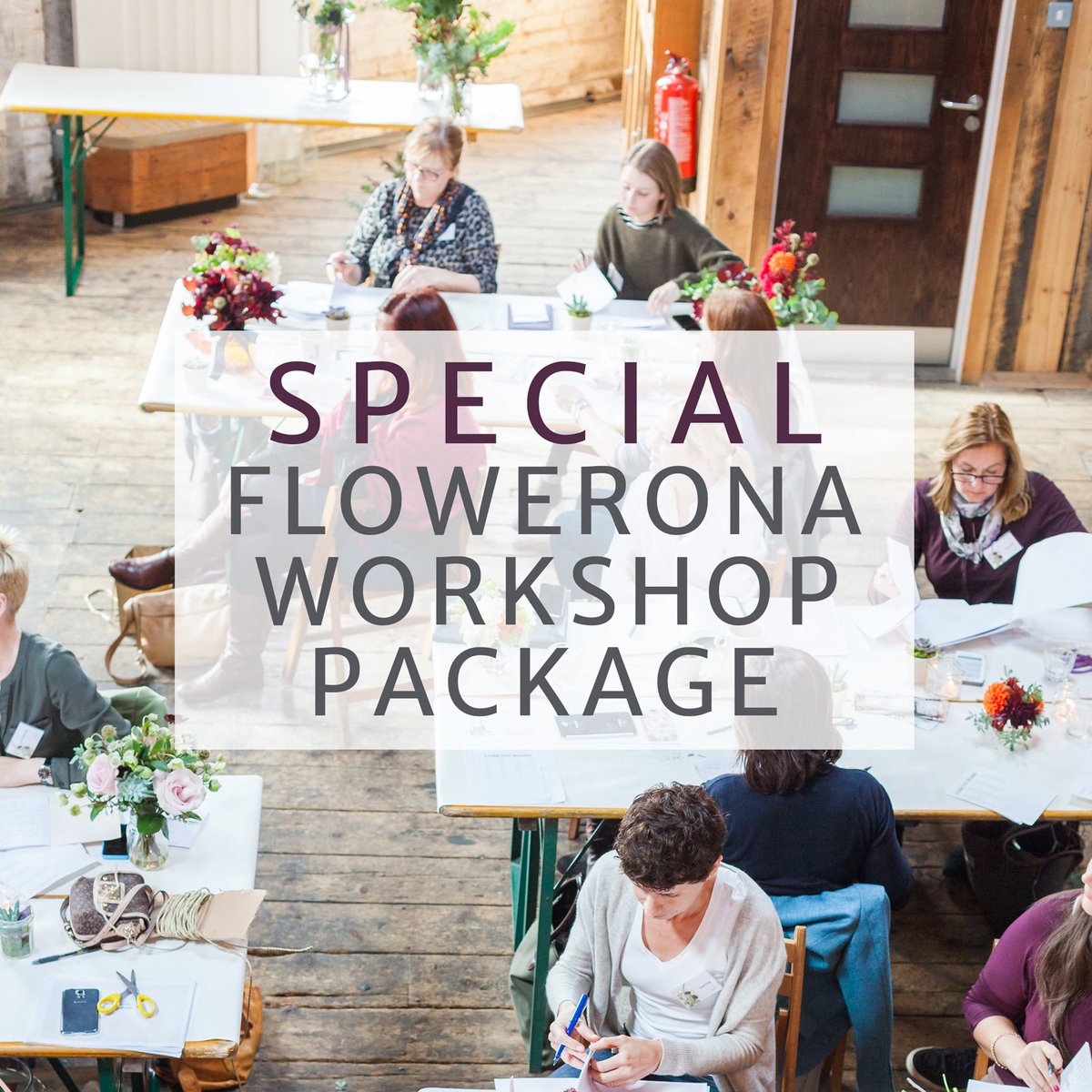 RonaWheeldon's tweet photo. Thinking of coming to our @BrandingForFlorists & #SocialForFlorists workshops? Then here's some great news! https://t.co/dHUMpzoTCN