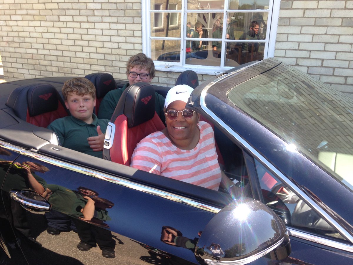 nurturehub's tweet photo. @nurturehub enjoying the @BentleyMotors ride courtesy of John Keeble Motors with @LanghamOaks pupils #ClassyRide https://t.co/wxLSOiCfEh