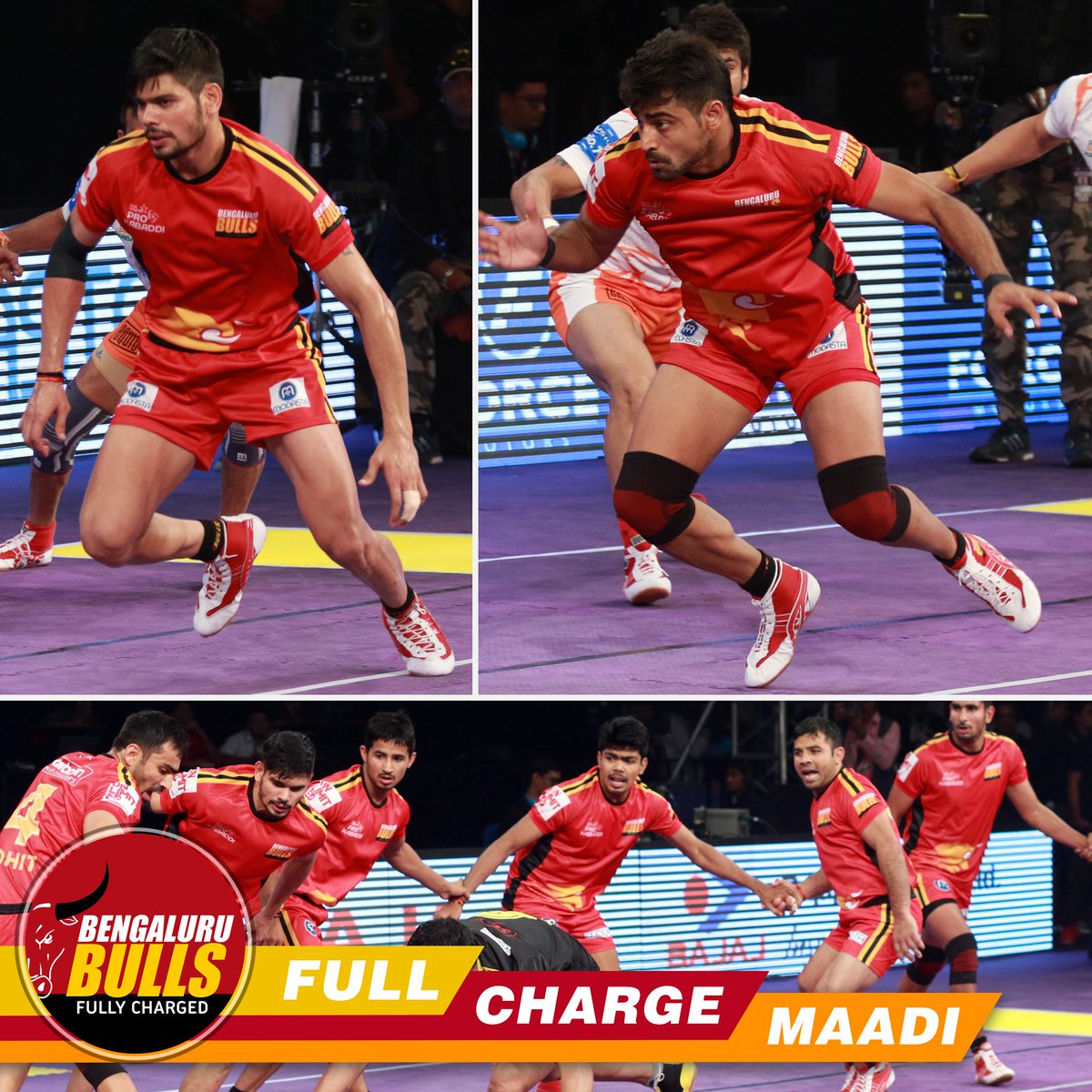 BengaluruBulls's tweet photo. Come #NammaBulls. We want a win tonight!
#FullChargeMaadi https://t.co/dicqb914WM