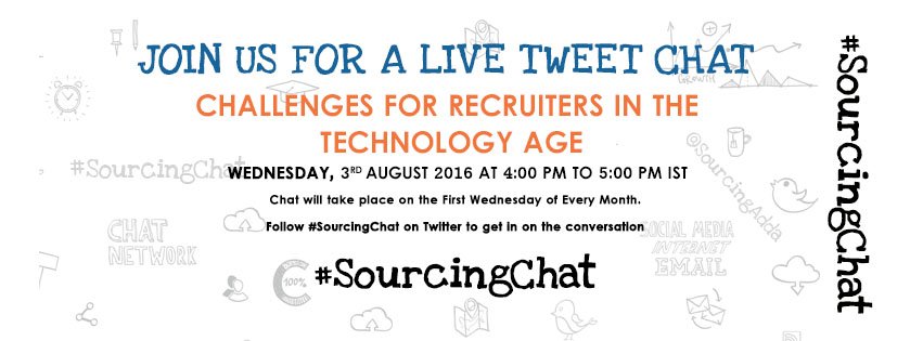 recruiting_adda's tweet image. Join #SourcingChat on “Challenges for #Recruiters in the Technology Age.” 3rd Aug'16 at 4PM.
goo.gl/ka37rD
