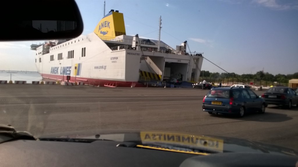 60rl's tweet image. Just boarding the ferry in Venice. Greece tomorrow!!