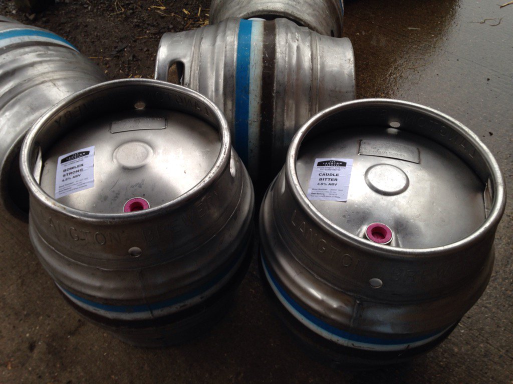 langtonbrewery's tweet photo. Caudle and Bowler ready to load and off to Red Lion Thornby for beer fest this weekend. See you there #RLBF2016 https://t.co/kA6fUHkASZ