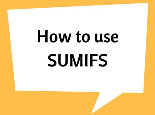 sheetzoom's tweet image. How to use SUMIFS (Multiple Criteria) : sheetzoom.com/Tips/how-to-us… #excel #exceltraining #excelcourses