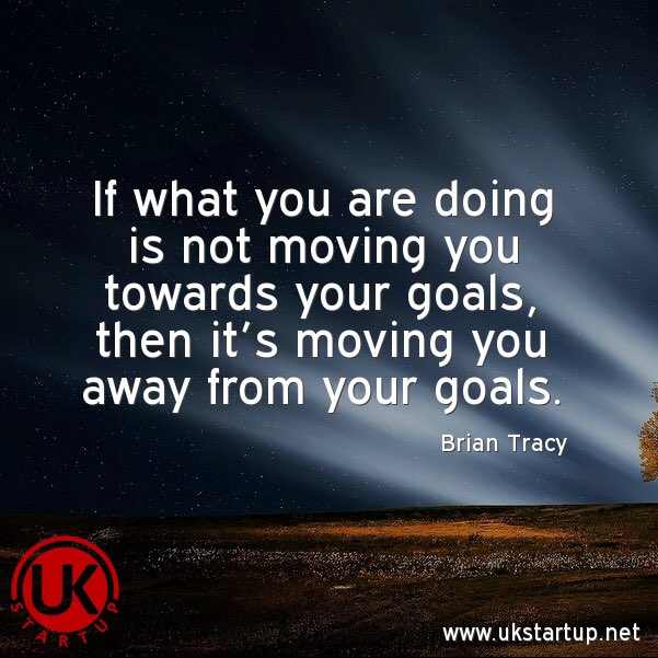 UKStartUp's tweet photo. Stay focussed being careful to minimise activities that don't help you to achieve your #Goals #WednesdayWisdom https://t.co/R3RXc7urCG