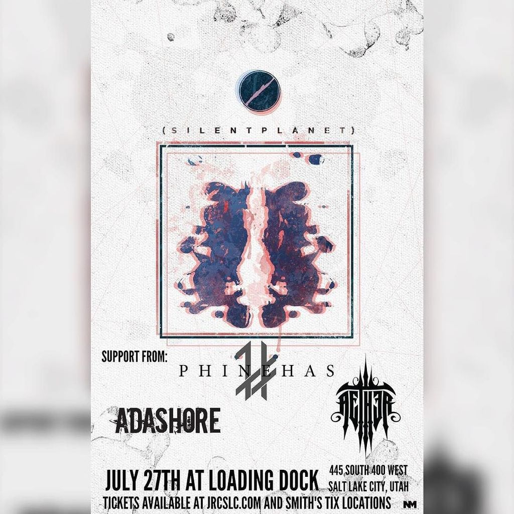 adashoreband's tweet photo. Today's the day!! Get down to The Loading Dock tonight at 6!! #silentplanet #phinehas #aether #adashore #adashoreba… https://t.co/AErhEQFvuH