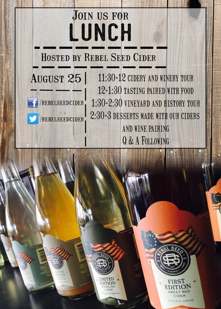 Do you want to #BeARebel? Join us for lunch. <a href="/LiveDelaware/">Live Delaware</a> @visitdoverde <a href="/cduff81/">Chris Duff</a> <a href="/CraveMagazinePa/">Crave Magazine PA</a> <a href="/VintageAtlantic/">Vintage Atlantic WR</a>