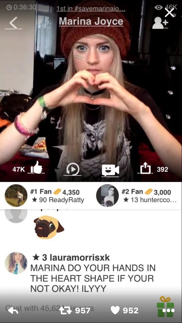 Matty_H797's tweet photo. @MarinaJoyce7 #savemarinajoyce why won't everyone realize Marina needs our help https://t.co/tcUyRyHCWS