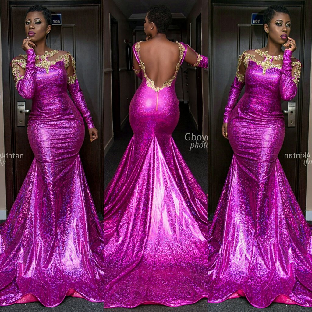 sellygalley's tweet photo. Makeupby @tariesbeautylounge ๐ท@_gaphotography
In dat @sima_brew gown #ghanaiandesignersrock
#lagosdiaries #CPEA2016 https://t.co/CUc5r71ORp