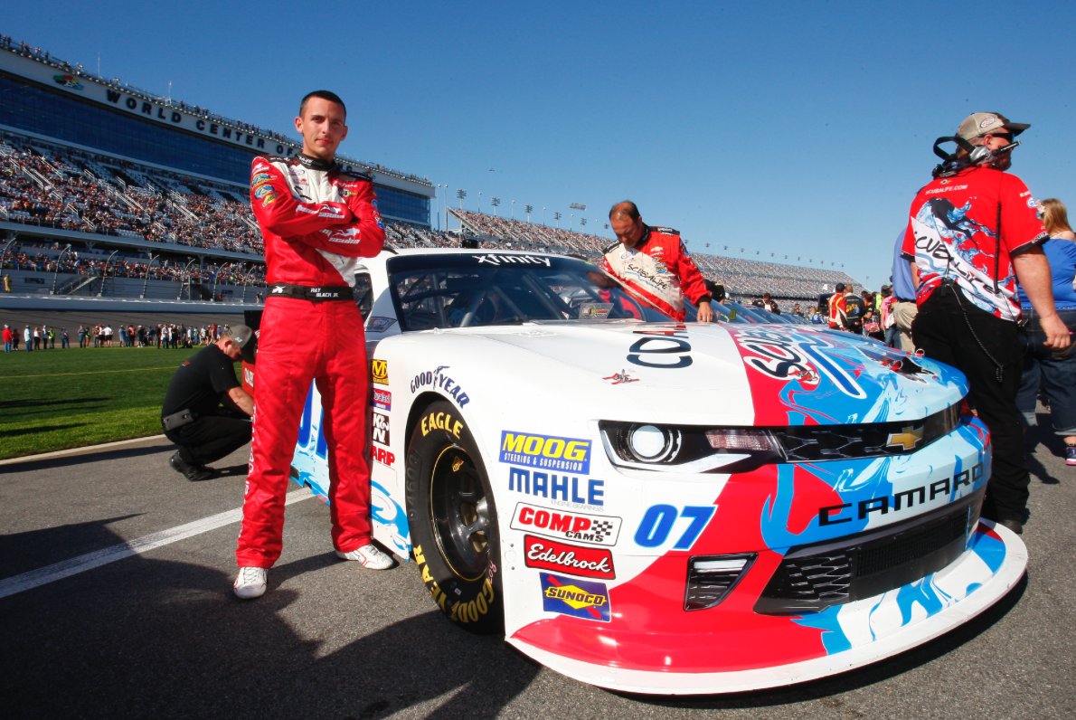 TeamScubaRacing's tweet photo. Check out this great feature on @RayBlackJr from our friends at @ThePodiumFinish! #NASCAR https://t.co/vBRa2vOdrg https://t.co/UrMx0w0q7W