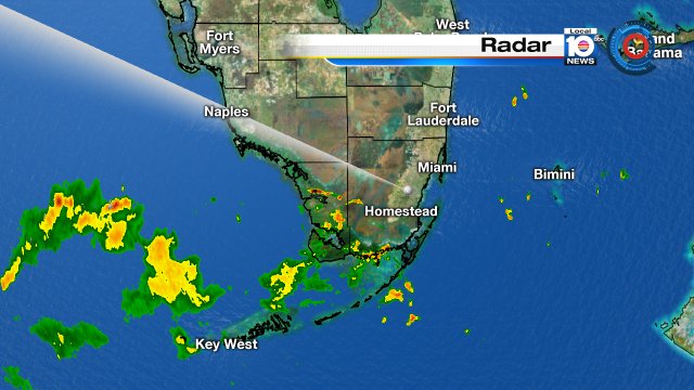 Showers are gradually ending over the #Keys. Get ready for another steamy day in South Florida! #Soflo #Flwx https://t.co/74tzwgfMzR