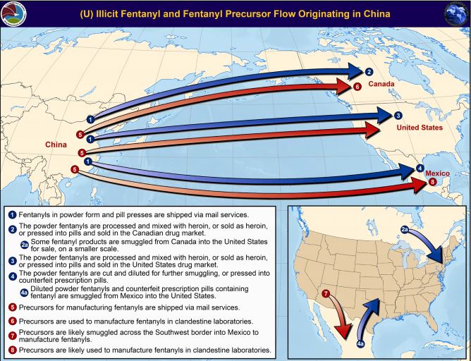 New <a href="/DEAHQ/">DEA HQ</a> report on #Fentanyl cites illicit drugs manuf. in #China attributing to epidemic. goo.gl/oNjDiA