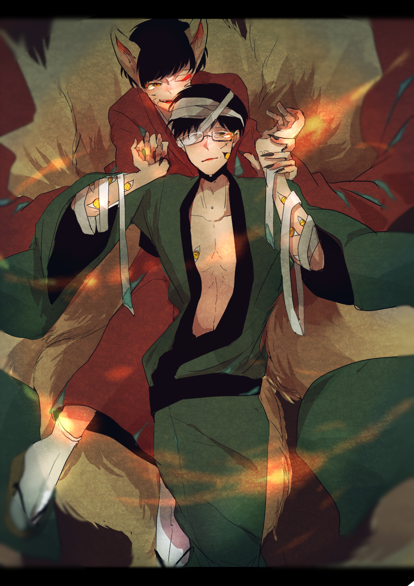 おそ松さんの妖狐おそ松や天狗カラ松に百目チョロ松の妖怪松の元ネタは公式 ハニモアイ雑記帳