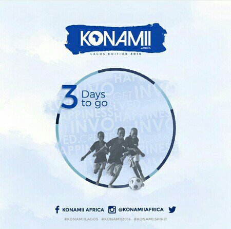 muyiwa_olla's tweet image. 3 days to go!!!. Let's do this for charity.  Retweet if you are going to be there. @Konamiiafrica #KONAMII2016