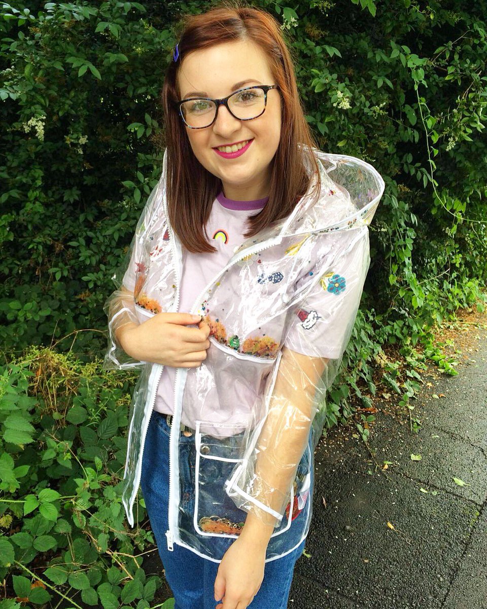 topshop sequin raincoat