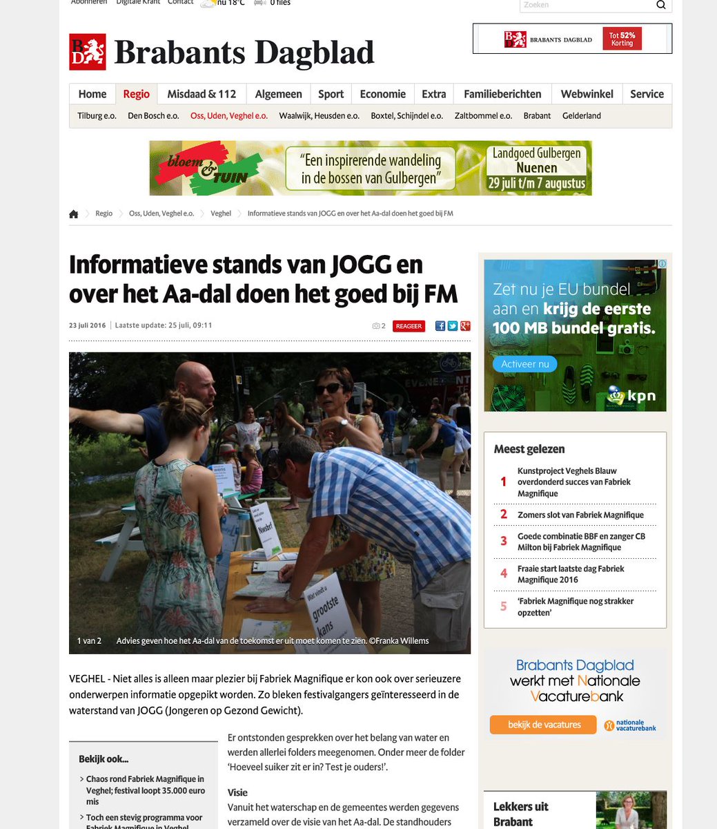 LangsdeAa's tweet photo. Artikel uit @bddenbosch over onze picknicktafel stand @FabriekMagnifiq https://t.co/3MUiVF6f9T #langsdeaa https://t.co/jkfkhC82wC