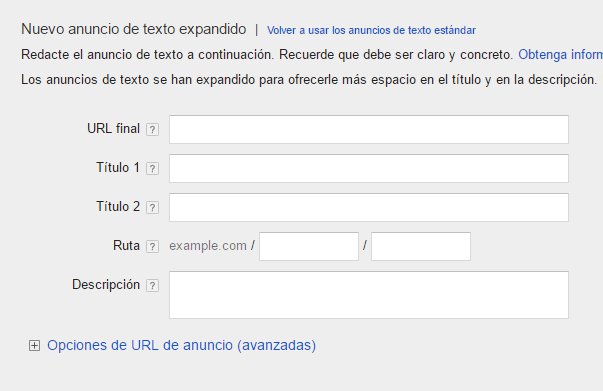 MarioGallart's tweet photo. ¡Nuevo en #Adwords! Guía sobre los anuncios de texto expandido. A pensar copys más largos! https://t.co/mBlMENmQnj https://t.co/ZML6MGzYSP