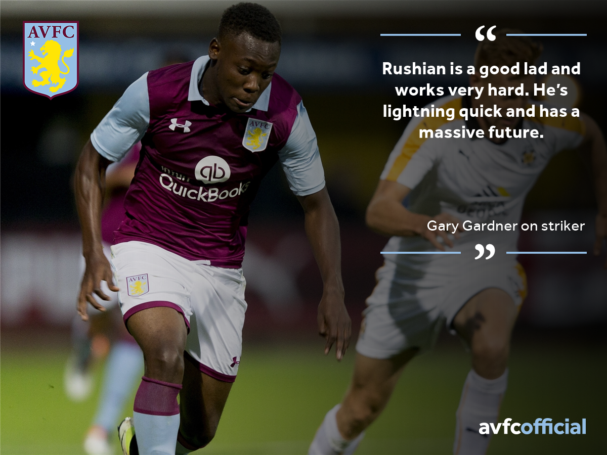 AstonVilla's tweet photo. #WednesdayWisdom from @22Gards as he discusses @Rushcmpt... https://t.co/wXpJyuROAX