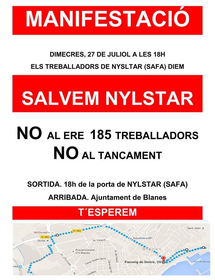 nynetta89's tweet photo. RECORDATORIO: os esperamos esta tarde a las 18:00h tenemos que #salvemNylstar #Parlament #TotsSom72 #FelizMiercoles https://t.co/kQW2uAOlsh