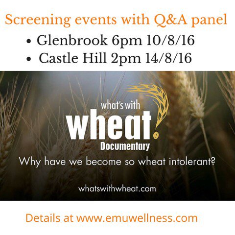 emuwellness's tweet photo. Why oh why is wheat becoming an issue for so many? #whatswithwheat #glutenfree #hillsshire #glenbrook https://t.co/tFPCv6zmY0