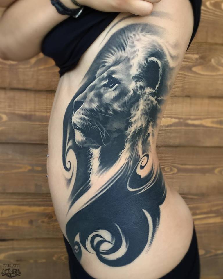 Lion Head tattoo by Niki Norberg  Post 26374