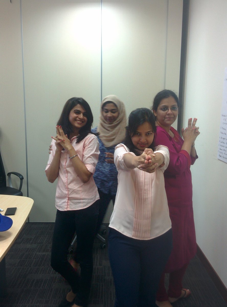 ComstorME's tweet photo. Are these the Bond girls? #DCCDanceOff #DCCComstorUAE @CiscoDistEMEAR https://t.co/LW32gKginP