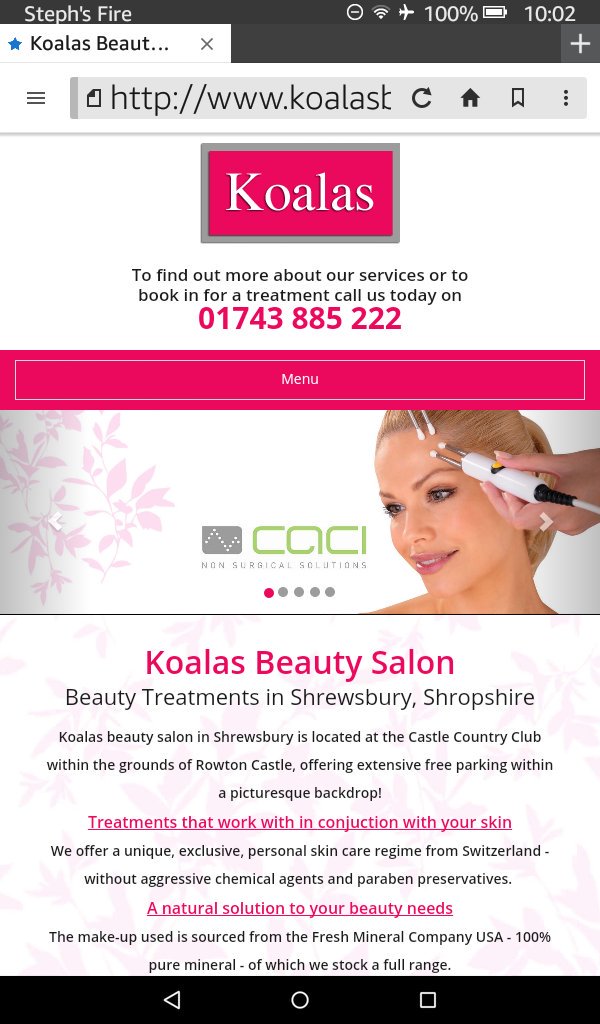 KoalasBeauty's tweet photo. Our newly designed web site is now live so why not pop over and have a look at  https://t.co/FLBSciSpVR
#new #fresh https://t.co/NqVn39yJ1x