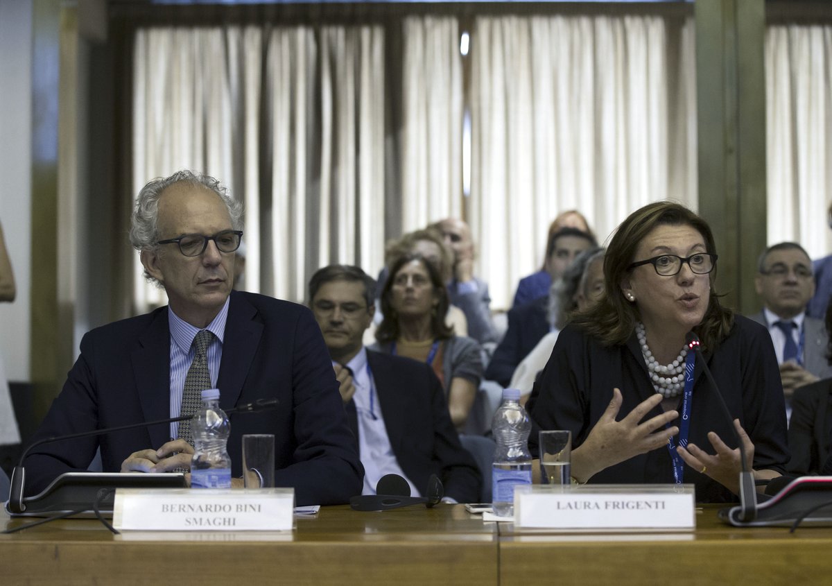 .<a href="/PaoloGentiloni/">Paolo Gentiloni</a> alla presentazione riforma #Cooperazione: le sfide globali richiedono più relazioni #internazionali