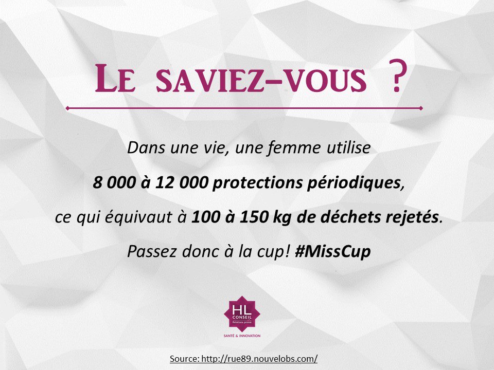 HL_Conseil's tweet photo. Alors, cup ou pas cup? #MissCup. https://t.co/ip9oyYwBjW