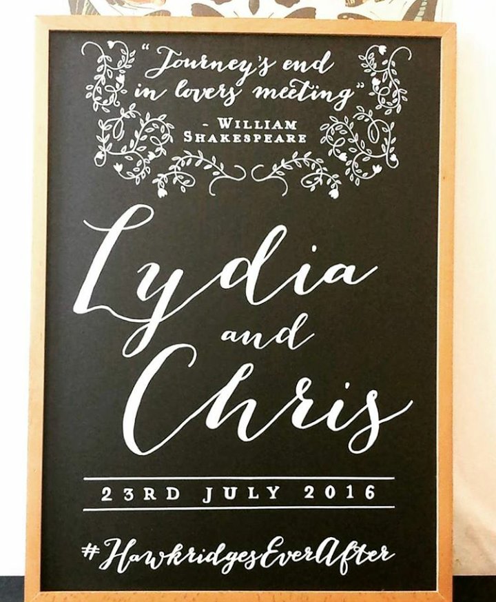 ExallDesign's tweet image. Happy #weddingwednesday Here are a few chalkboards from the season so far! #weddingchalkart #weddingideas #wedding