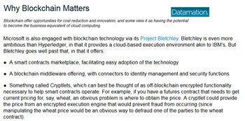 MedGizmo's tweet image. #datamation: Why #Blockchain Matters goo.gl/WmXrAk #fintech #technews