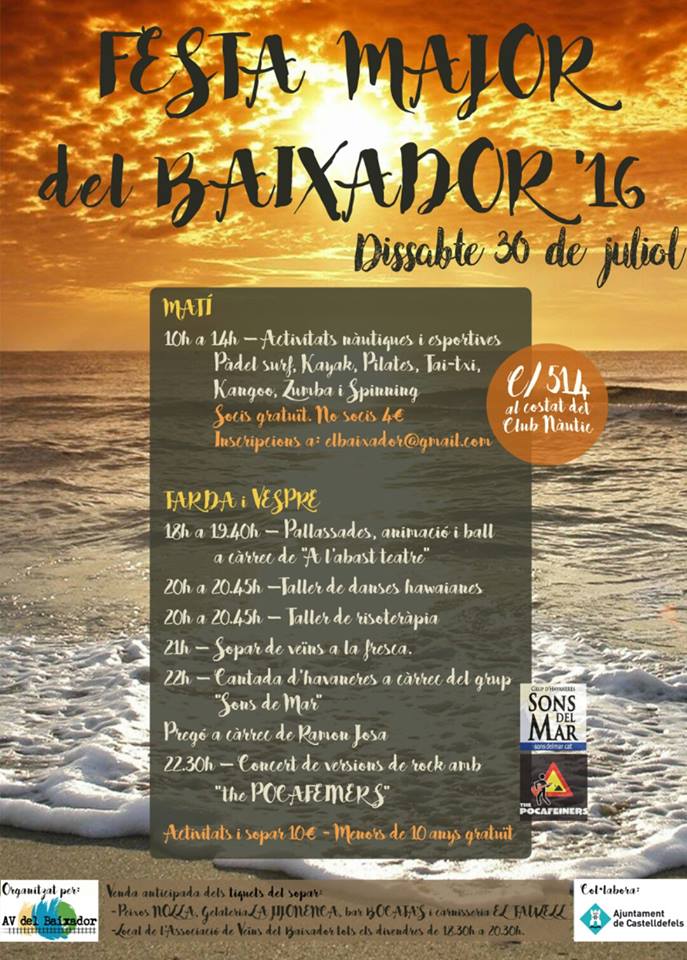 Dissabte de festa al Barri de <a href="/AV_Baixador/">AV_Baixador</a> de #Castelldefels
…ticiasdecastelldefels.blogspot.com.es/2016/07/dissab…