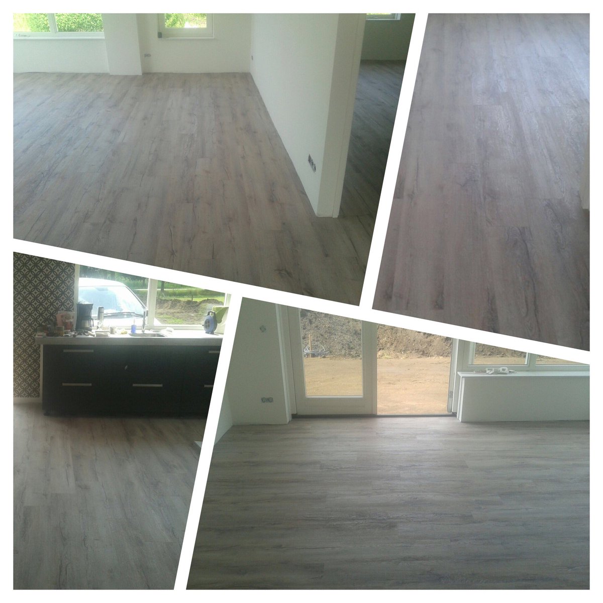 Afgelopen week deze #pvc vloer mogen leggen. #moduleo #impress #MountainOak