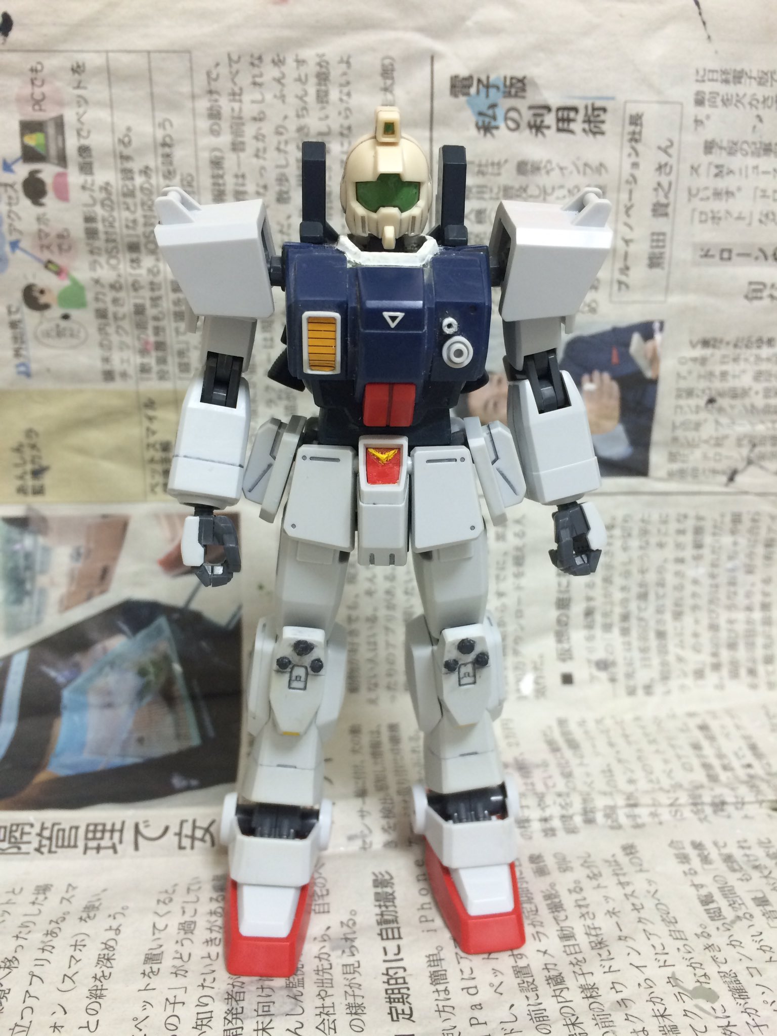 鏡餅 ガンプラ ジム頭もかっこいい カメラアイの色がお気に入り笑 ガンプラ ガンプラの画像貼るとrtされると聞いて 陸戦型ガンダム ジム頭 T Co Vwz9crin3p Twitter