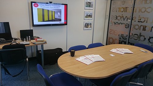 A great #Washroom <a href="/RIBA_CPD/">RIBA CPD</a> with <a href="/ghdesign/">G.H. Design Ltd.</a> on Monday. Thanks for your hospitality guys :)