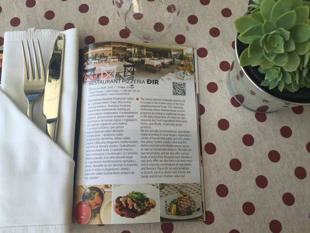splitskidir's tweet photo. One of the best restaurants in Split! Experience our gastro story 🍴 #eatinsplit #croatiafulloflife https://t.co/hKoictruWU