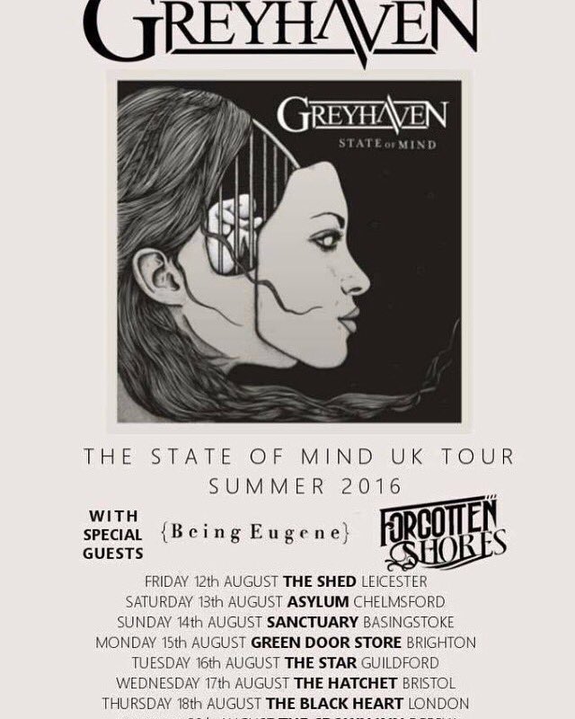 FSUK_Official's tweet photo. Just a reminder. We're heading out on tour with the boys in greyhaven next month, it's gonna be a blast.. https://t.co/TQjBPOgusY