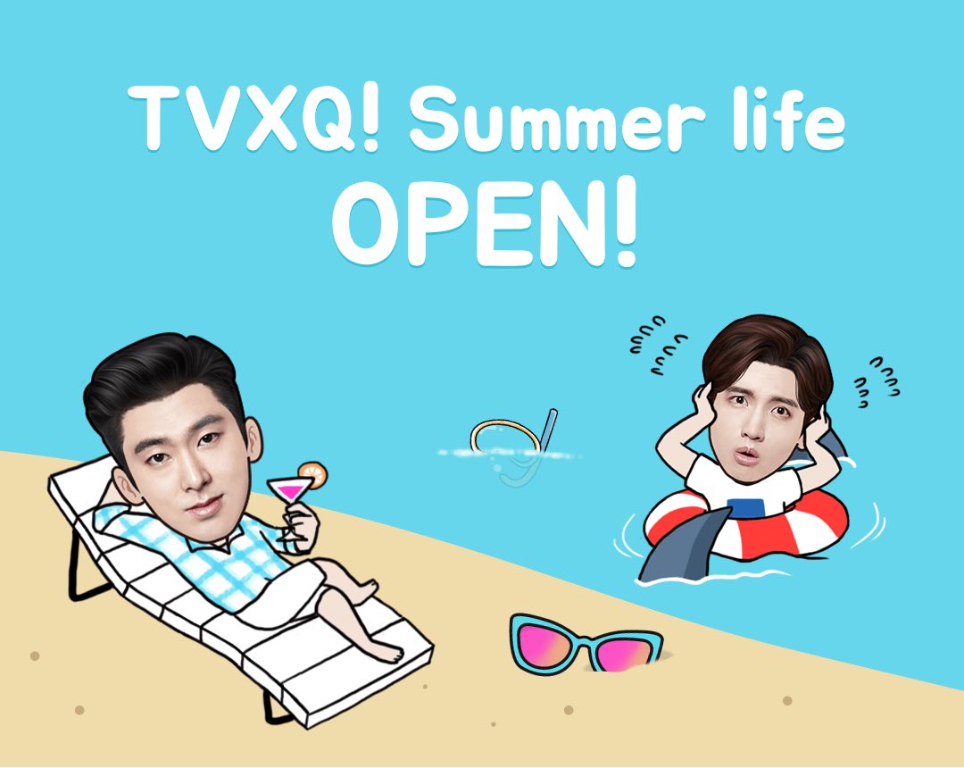 starcon_me's tweet photo. 동방신기와 함께하는 시원한 여름나기٩(●˙▿˙●)۶
지금 스타콘에서 만나보세요!
東方神起と一緒に涼しい夏生活٩(●˙▿˙●)۶
今Starconでお会いしましょう!
#夏 #東方神起 
#TVXQ #동방신기 #여름 https://t.co/Z8l0Ltwa23
