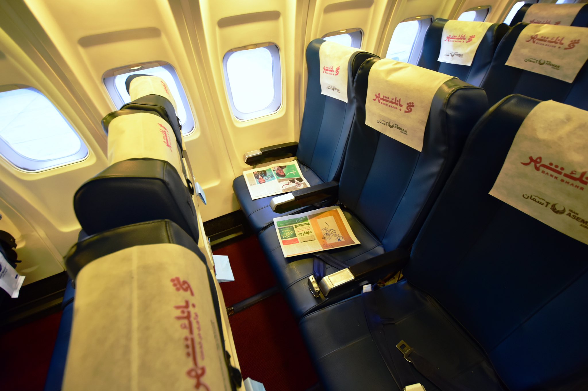 坂部秀治 3 21 24関西 アセマン航空のb727 0 Ep Asaより機内の様子をご紹介 初見では36年前の飛行機と分からないインテリア 予想以上に近代化が図られたキャビンとなっています 27の日 坂部秀治 3 21 24関西 アセマン航空のb727 0 Ep Asaより機内の様子をご紹介 初見では36年前の飛行機と分からないインテリア 予想以上に近代化が図られたキャビンとなっています 27の日