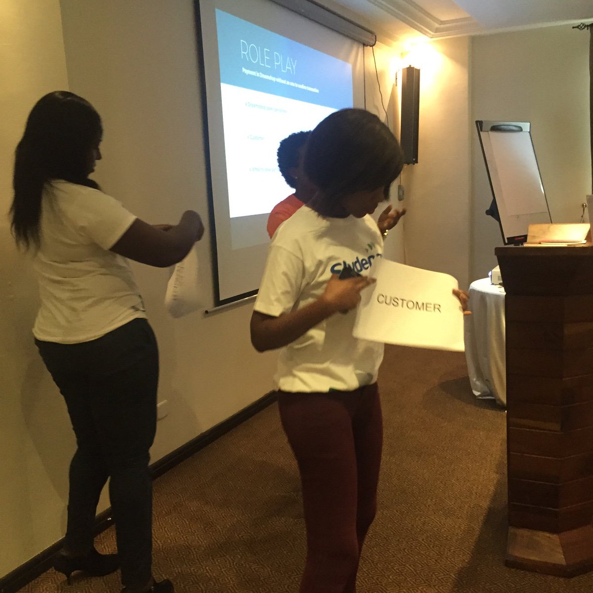 slydepay's tweet photo. Role Play @ #MerchantMeetUp https://t.co/B6FsSD9ckM