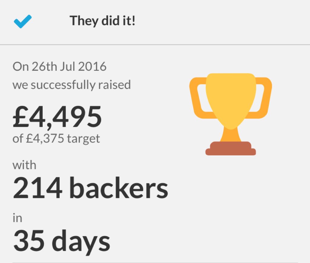 BringBackTheNHS's tweet photo. We did it! Thank you to everyone who donated. We'll update you all on our plans soon #BringBackTheNHS https://t.co/c56Roi8gyz