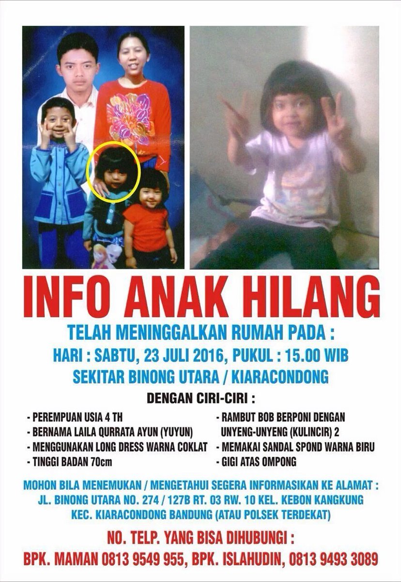 sekitarbandung_'s tweet photo. #WartaBDG via @Kec_Kircon info anak hilang #BeritaKehilangan @Polsek_Kircon @koramil1805kc @kodim0618bs @infobandung https://t.co/cPkIJy7tU5