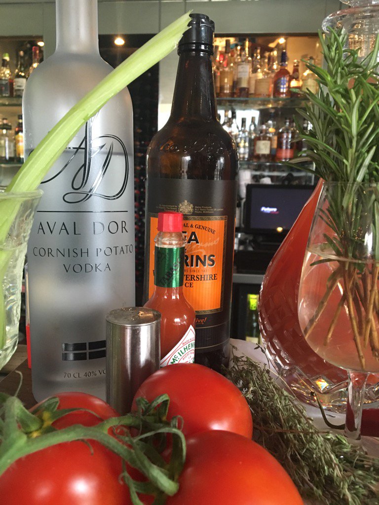 NorthbankLondon's tweet photo. Awesome Bloody Mary's with Cornish Potato Vodka @AvalDorVodka #scrumptuous https://t.co/EA5DCGTw7N