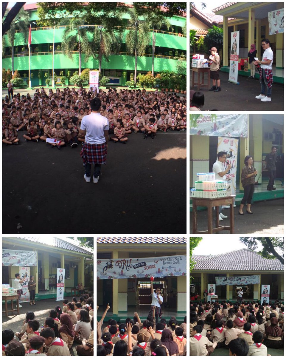 clara_ng's tweet photo. Acara hari ini bersama @kisahdru di SDN Menteng. Ada quiz, bercerita, curhat, dan tanya jawab. Anak2 yg hebat! https://t.co/RKiqR1t1kV